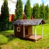 Утепленная будка для собак Атлант