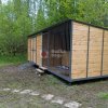 Хозблок (сарай) с вольером для собаки