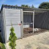 Вольер для собаки с хозблоком или зимником